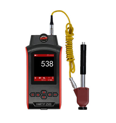 999 gegevensgeheugen TFT draagbare hardheidsmeter Hartip 2500 met digitale sonde
